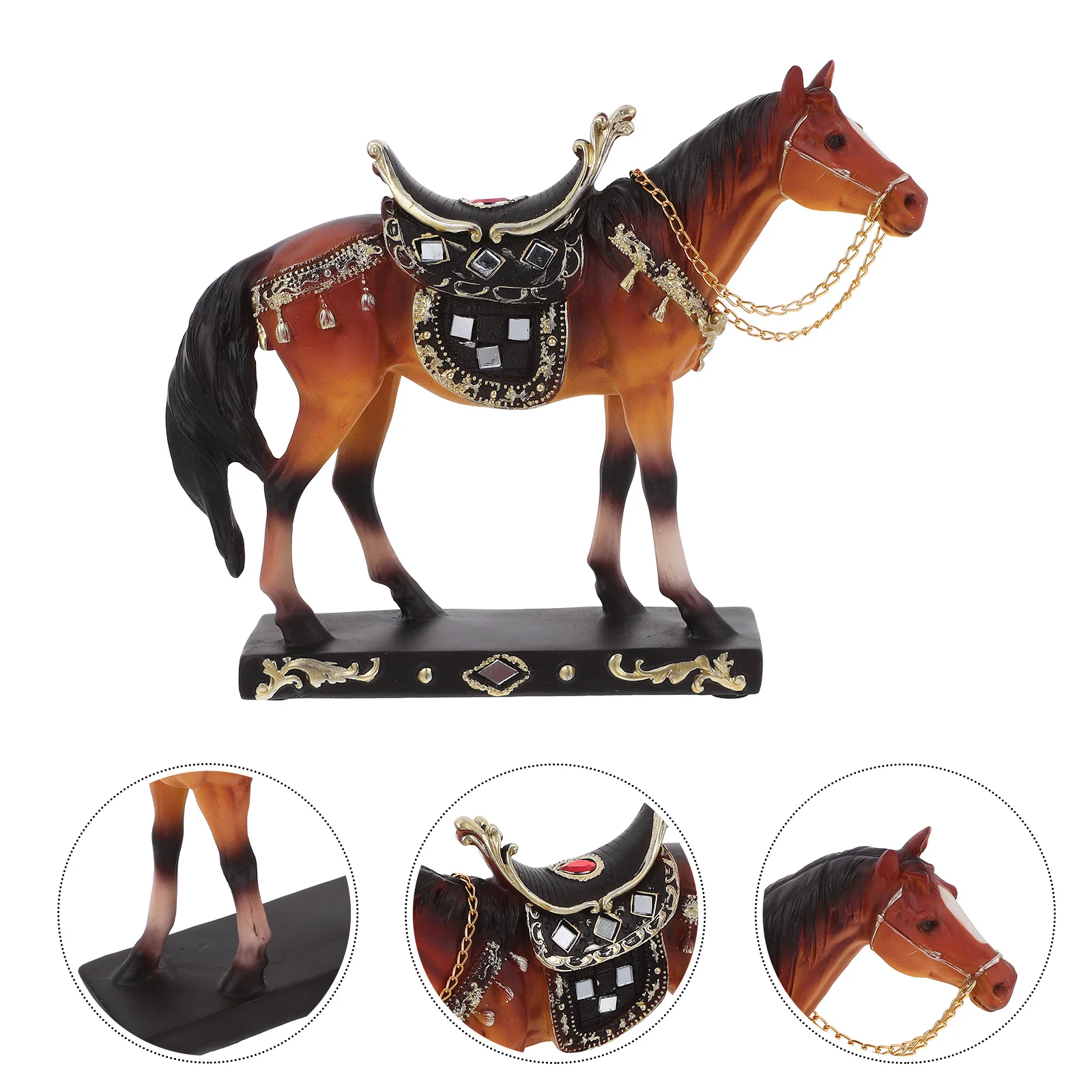 Horse Statue Elegant Table Decoration for Living Room Dining Room Office Art Sculpture Home Decor Accent
Horse Statue Elegant Table Decoration for Living Room Dining Room Office Art Sculpture Home Decor Accent