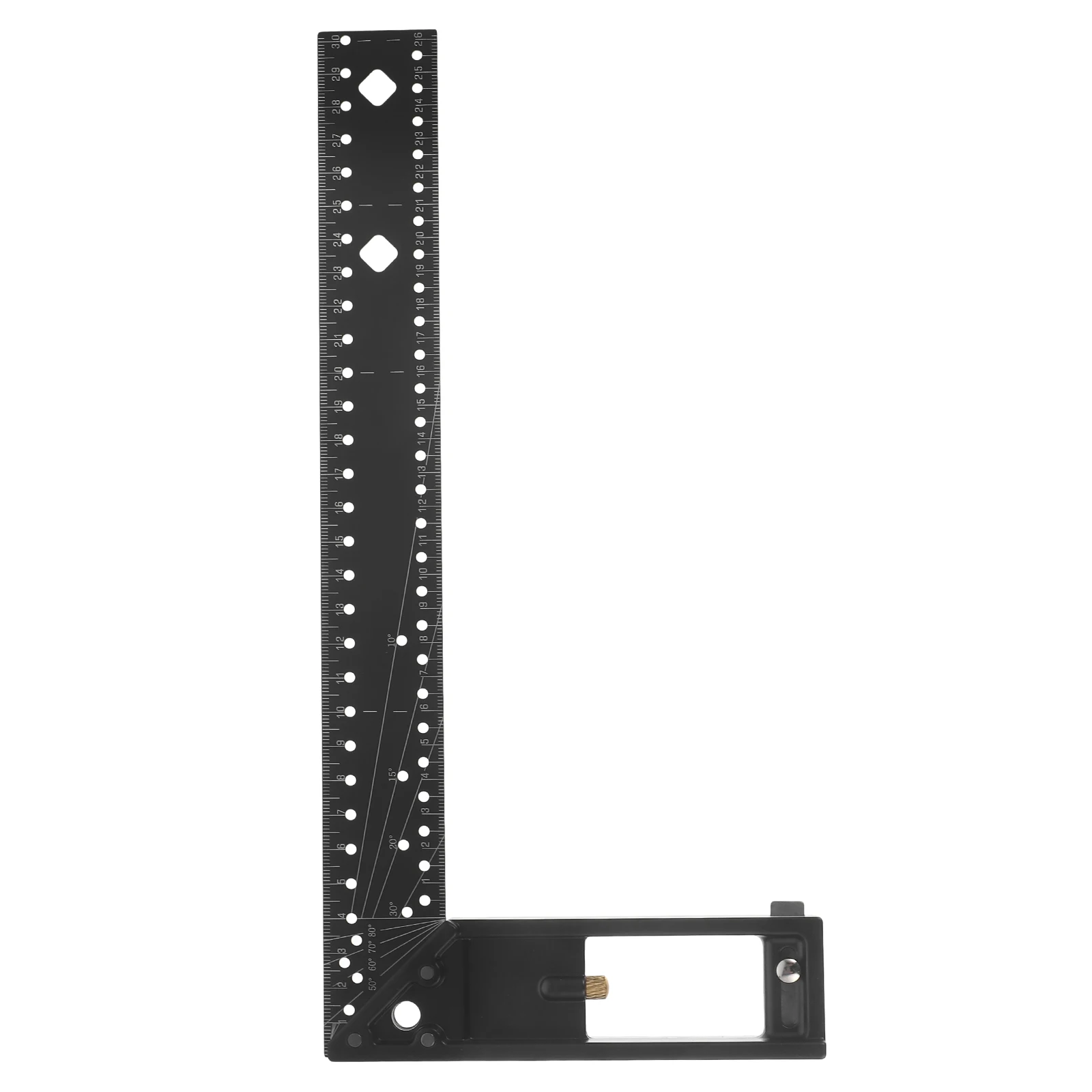 Aluminium Alloy Woodworking Square Ruler 45 Degree Adjustable Measuring Tool Precision Foldable Carpenter for Construction
Aluminium Alloy Woodworking Square Ruler 45 Degree Adjustable Measuring Tool Precision Foldable Carpenter for Construction