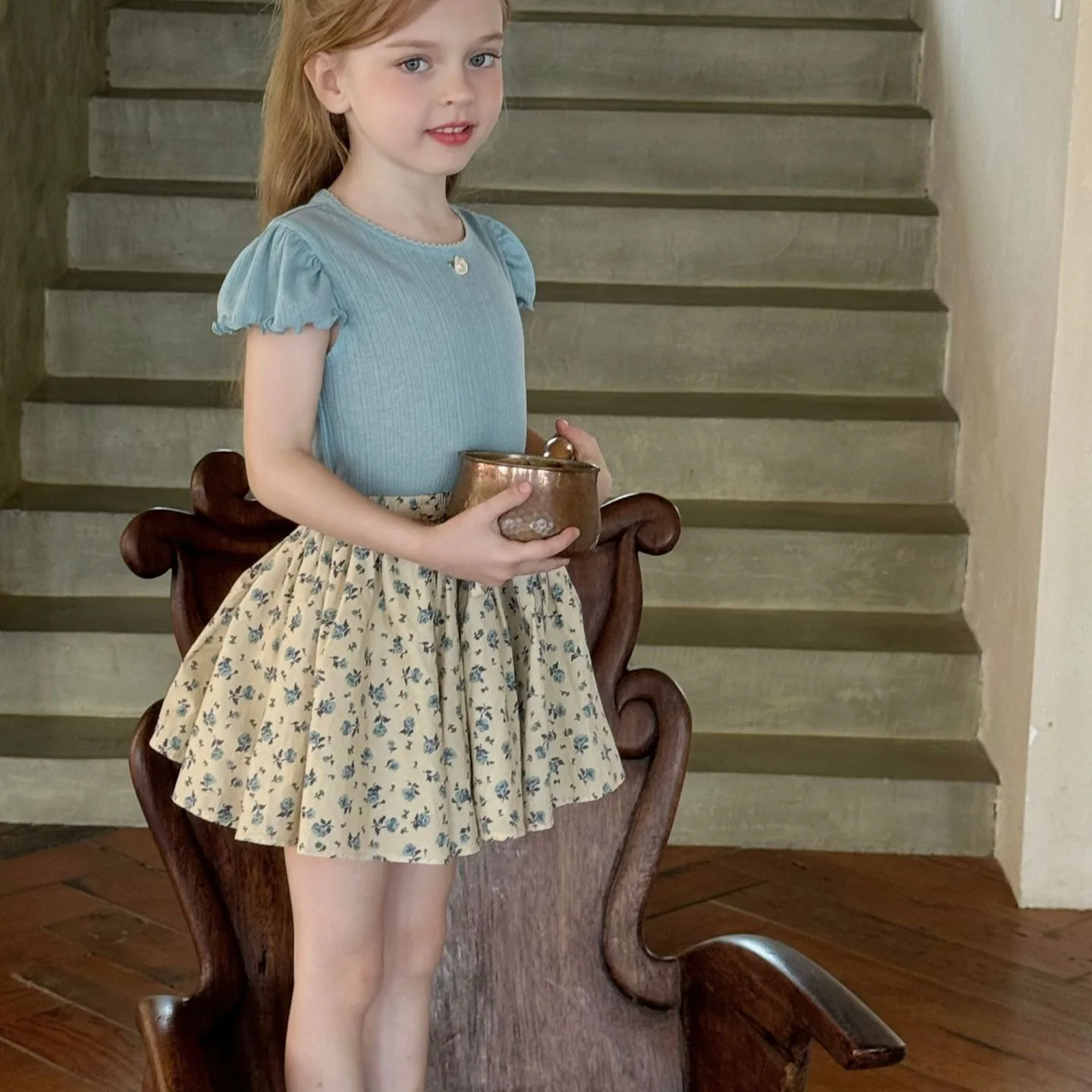 Skirts Summer New Childrens Clothing Girl Fragmented Flowers Short Skirt Korean Children Skirt Fashion 2024 Sweet Simlple
Skirts Summer New Childrens Clothing Girl Fragmented Flowers Short Skirt Korean Children Skirt Fashion 2024 Sweet Simlple