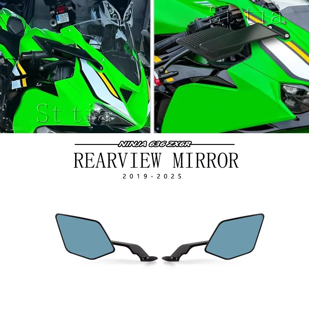 Ninja 636 ZX6R Motorcycle Accessories Rear View Side Mirror For Kawasaki Ninja636 ZX-6R Ninja 636 ZX-6R 2019- Rearview mirrors
Ninja 636 ZX6R Motorcycle Accessories Rear View Side Mirror For Kawasaki Ninja636 ZX-6R Ninja 636 ZX-6R 2019- Rearview mirrors
