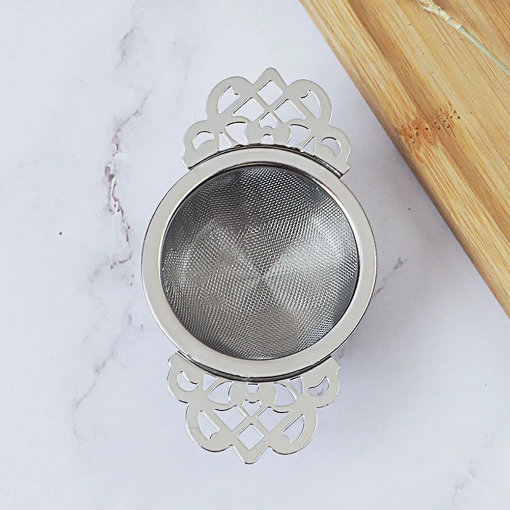 Stainless Steel Tea Strainer Fine Mesh Basket Filter Lace Edge Loose Leaf Tea Infuser Cup Bowl Accessory Strainer
Stainless Steel Tea Strainer Fine Mesh Basket Filter Lace Edge Loose Leaf Tea Infuser Cup Bowl Accessory Strainer