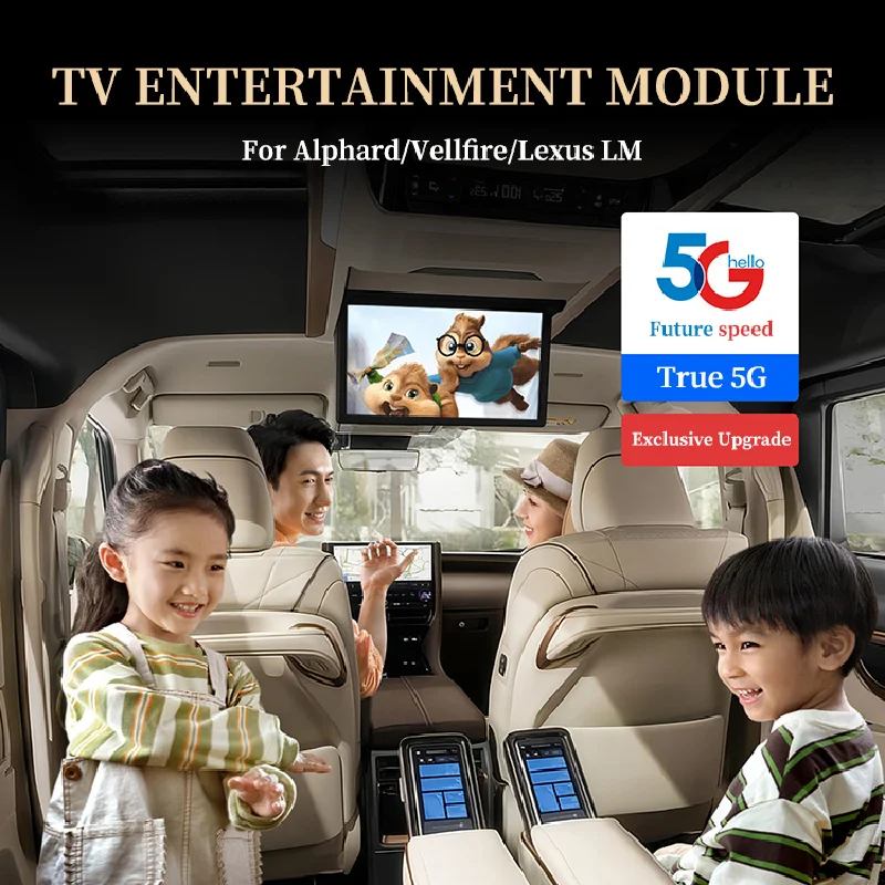 8GB+128GB Wireless 8k TV Entertainment Module Box for Toyota Alphard Vellfire 30 40 Agh30 Agh40 Vehicle Upgrade Accessories
8GB+128GB Wireless 8k TV Entertainment Module Box for Toyota Alphard Vellfire 30 40 Agh30 Agh40 Vehicle Upgrade Accessories