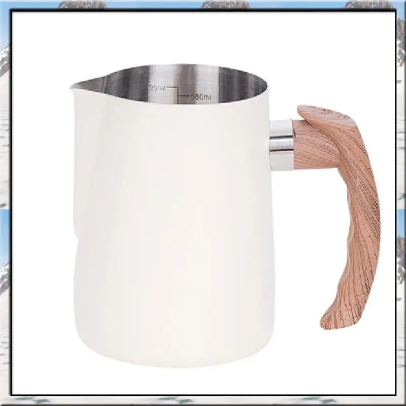 AA46 600Ml Espresso Frothing Pitcher Cup For Latte Art Cappuccino Pitcher Creamer Cup White
AA46 600Ml Espresso Frothing Pitcher Cup For Latte Art Cappuccino Pitcher Creamer Cup White
