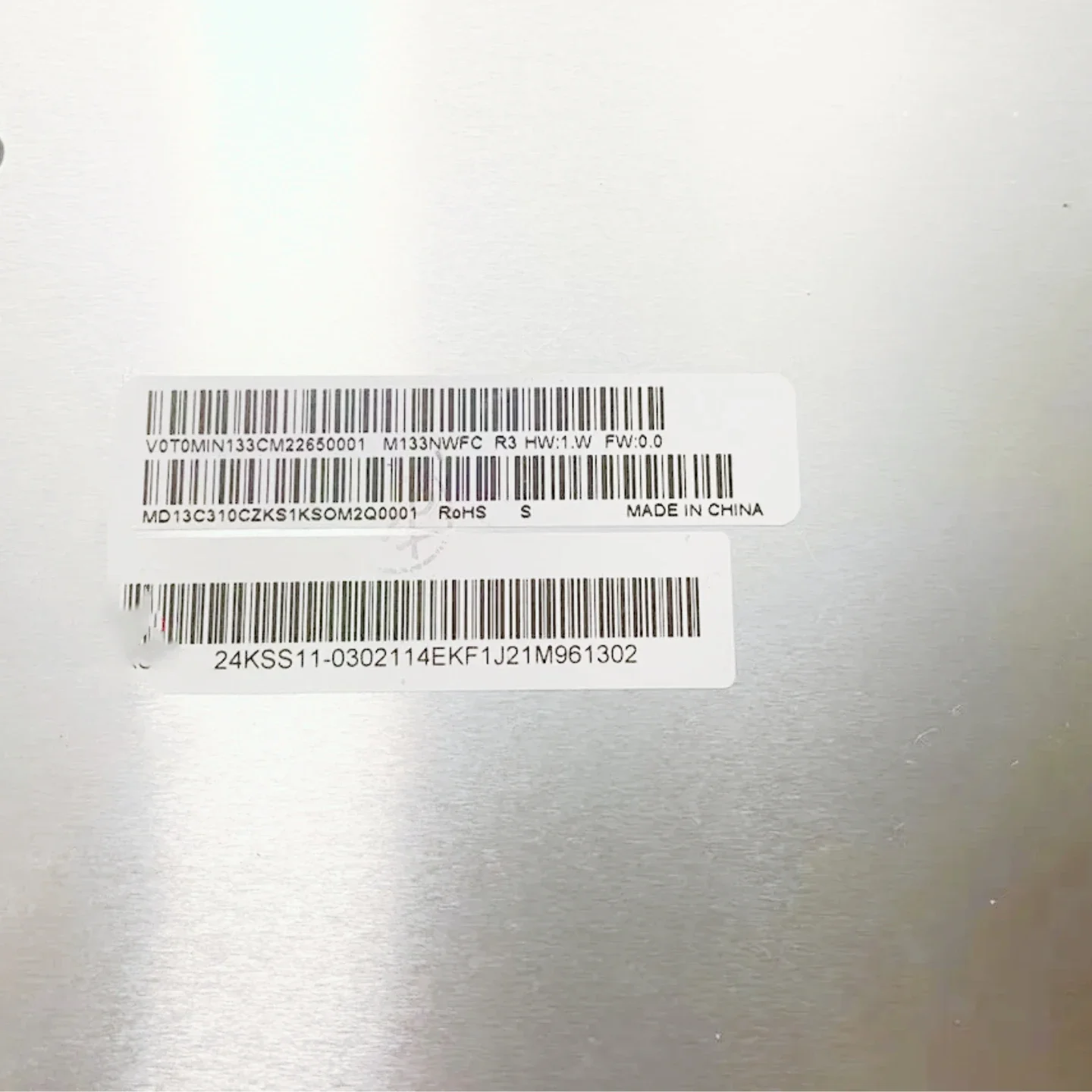 M133NWFC R3 13.3 Inch LED LCD Screen FHD 1920x1080 EDP 30Pins 60HZ 72% NTSC Laptop Display Panel
M133NWFC R3 13.3 Inch LED LCD Screen FHD 1920x1080 EDP 30Pins 60HZ 72% NTSC Laptop Display Panel