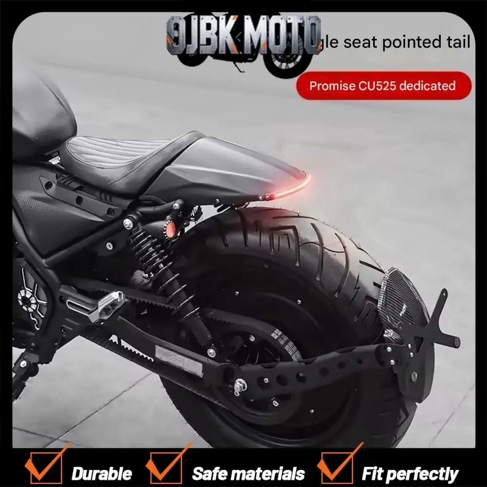 Suitable for VOGE CU525 motorcycle modification: short tail mudguard, rear fender, license plate holder, seat cushion, taillight
Suitable for VOGE CU525 motorcycle modification: short tail mudguard, rear fender, license plate holder, seat cushion, taillight