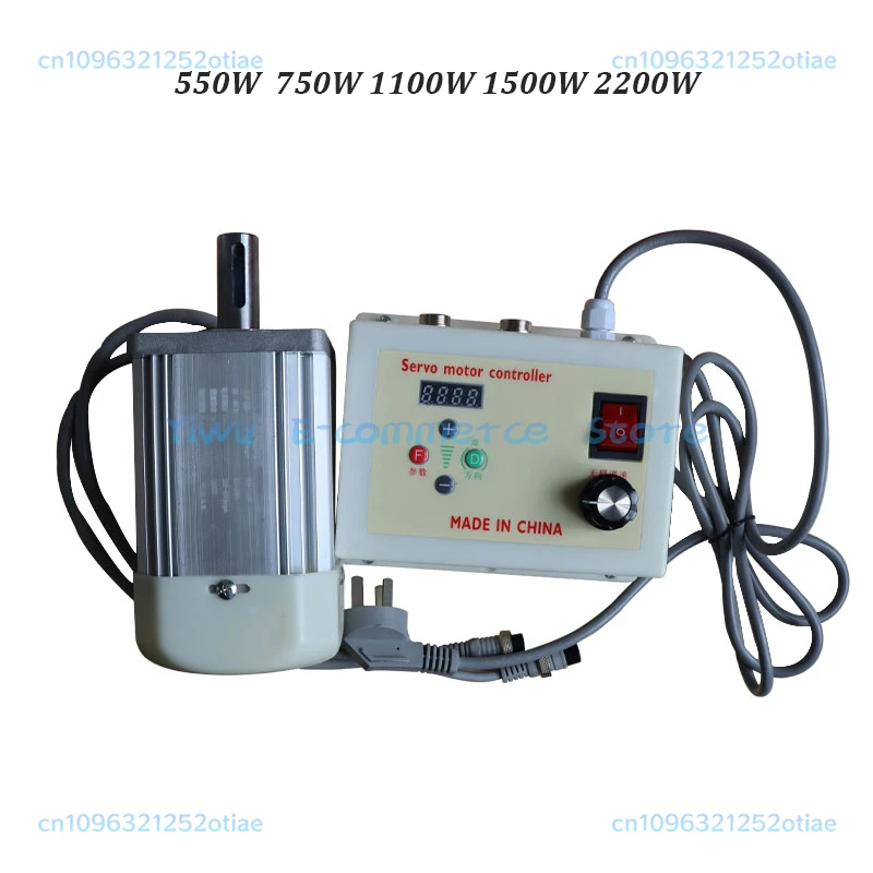 2200W AC Motor for Industrial Sewing Machine Mute Brushless Servo Motor with Speed Controller Belt Machine Tools Part
2200W AC Motor for Industrial Sewing Machine Mute Brushless Servo Motor with Speed Controller Belt Machine Tools Part