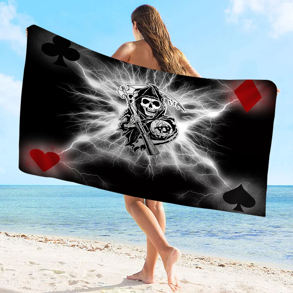 S-Sons O-Of A-Anarchy Anime Beach Swimming Towel Soft Absorbent Washcloth Children's Gifts for Kids Travel Camping Gym
S-Sons O-Of A-Anarchy Anime Beach Swimming Towel Soft Absorbent Washcloth Children's Gifts for Kids Travel Camping Gym