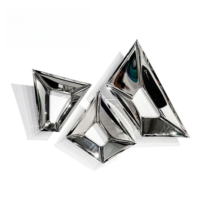 Creative living room Hotel showroom Villa Internet celebrity Stainless steel Diamond mirror ornament Wall decoration
Creative living room Hotel showroom Villa Internet celebrity Stainless steel Diamond mirror ornament Wall decoration