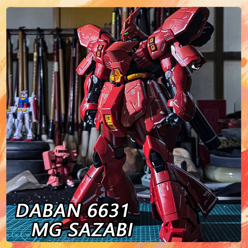 DABAN 6631 KO MG SAZABI Ver. Ka Action Figure MSN-04 Anime Figure 1/100 Scale Assembly Model Kit Plastic Toys Free Gift
DABAN 6631 KO MG SAZABI Ver. Ka Action Figure MSN-04 Anime Figure 1/100 Scale Assembly Model Kit Plastic Toys Free Gift