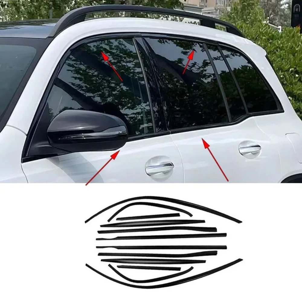 For Mercedes-Benz GLB 2020-2025 Stainless Steel Black Exterior Window Molding Strip Sill Side Cover Trim
For Mercedes-Benz GLB 2020-2025 Stainless Steel Black Exterior Window Molding Strip Sill Side Cover Trim