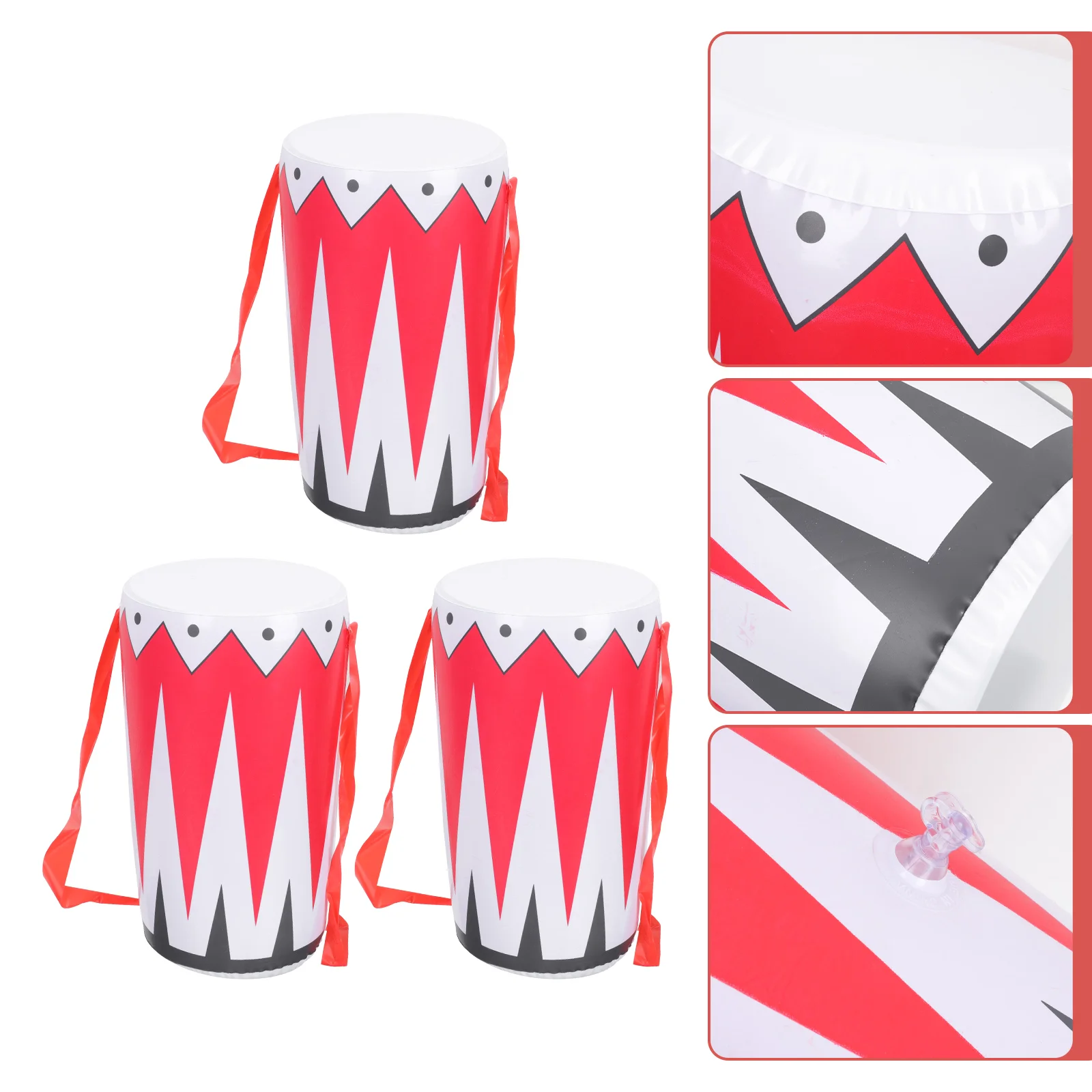 3 Pcs Inflatable Drum Party Prop Accessory Toy Kid Simulated Cosplay Kids Fake Waist Pvc Role-play
3 Pcs Inflatable Drum Party Prop Accessory Toy Kid Simulated Cosplay Kids Fake Waist Pvc Role-play