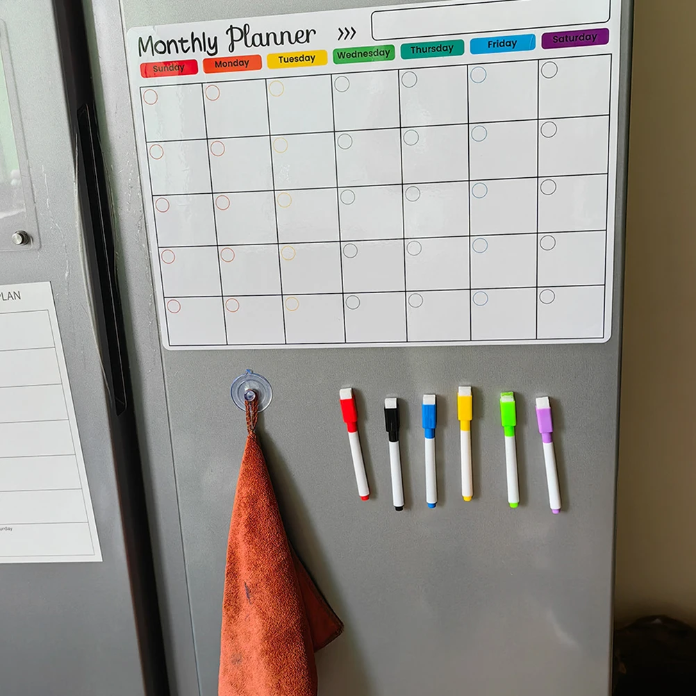 1 set Magnetic Planning For Refrigerator Small Dry Erase Writing Kitchen Supplies Fridge Message Whiteboard Reminder To Do List
1 set Magnetic Planning For Refrigerator Small Dry Erase Writing Kitchen Supplies Fridge Message Whiteboard Reminder To Do List