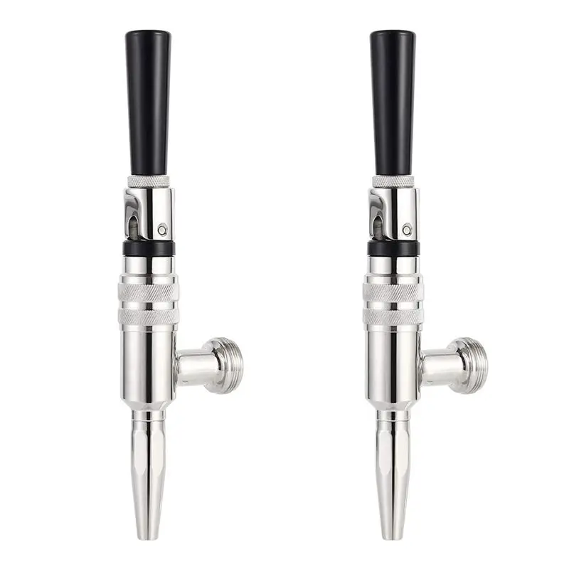 ABJN-2X Stout Beer Coffee Faucet Stainless Steel Nitrogen Keg Draft Faucet, Homebrew Cold Brew Kegerator Beer Tower Tap
ABJN-2X Stout Beer Coffee Faucet Stainless Steel Nitrogen Keg Draft Faucet, Homebrew Cold Brew Kegerator Beer Tower Tap