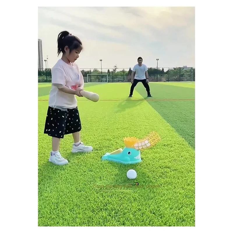 AUU-Children's Footsteps Ejection Training Baseball Set Parent-Child Indoor&Outdoor Sports Automatic Baseball Launcher
AUU-Children's Footsteps Ejection Training Baseball Set Parent-Child Indoor&Outdoor Sports Automatic Baseball Launcher