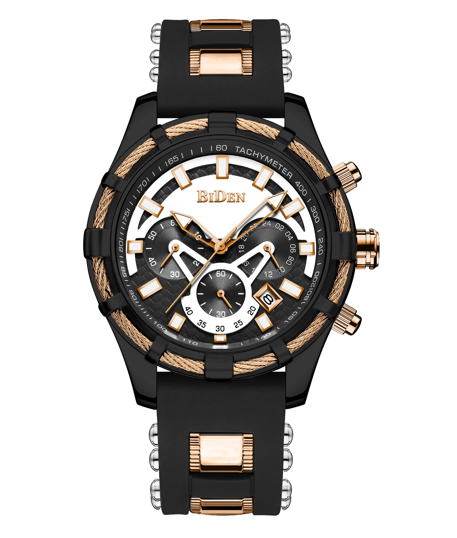 BIDEN premium brand luxury men's fashion silicone waterproof quartz stone casual fashion men's clock
BIDEN premium brand luxury men's fashion silicone waterproof quartz stone casual fashion men's clock