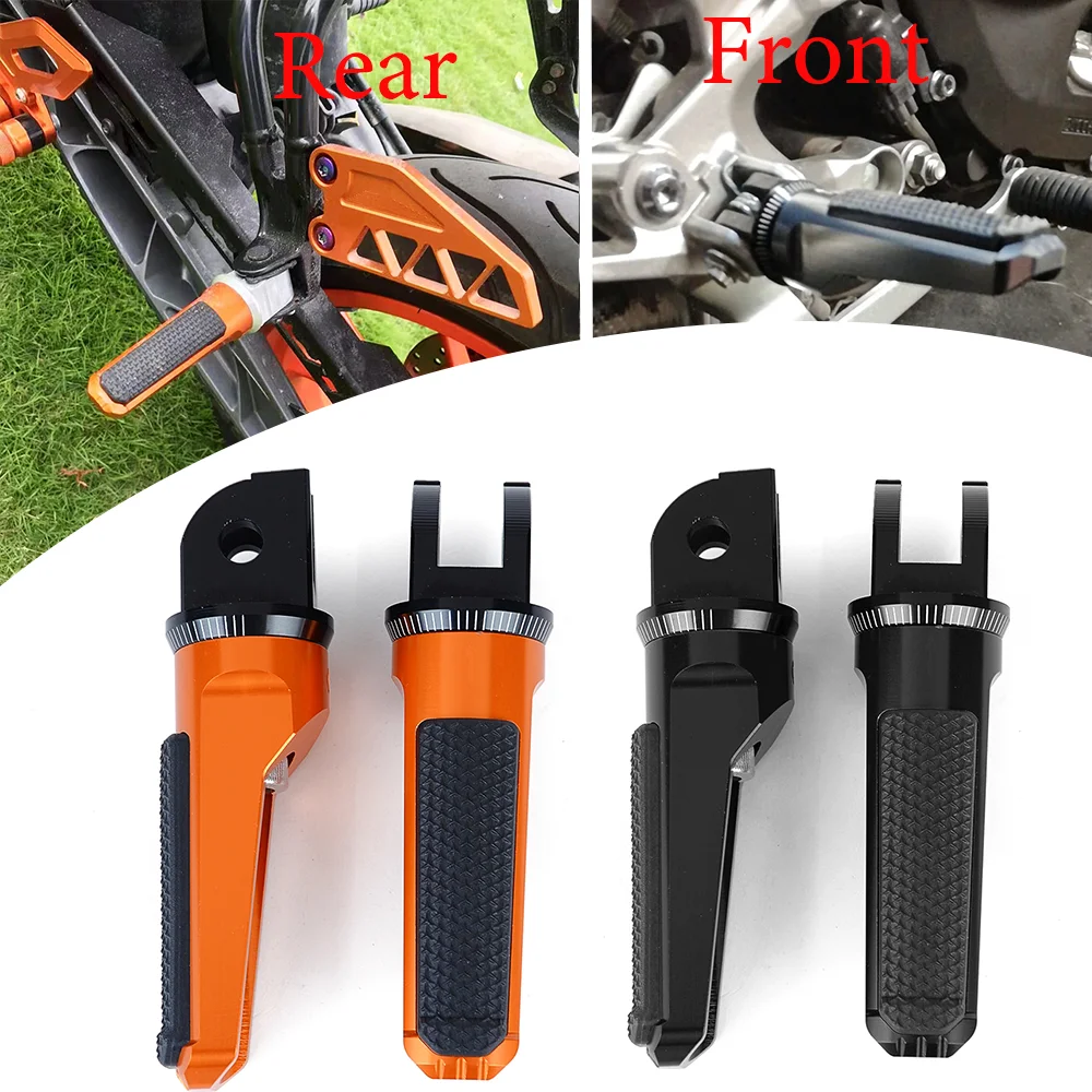 For DUKE 125 390 Rear Front Foot Pegs Rider Pedal Footrest For KTM DUKE125 DUKE390 2017 2018 2019 2020 2021
For DUKE 125 390 Rear Front Foot Pegs Rider Pedal Footrest For KTM DUKE125 DUKE390 2017 2018 2019 2020 2021