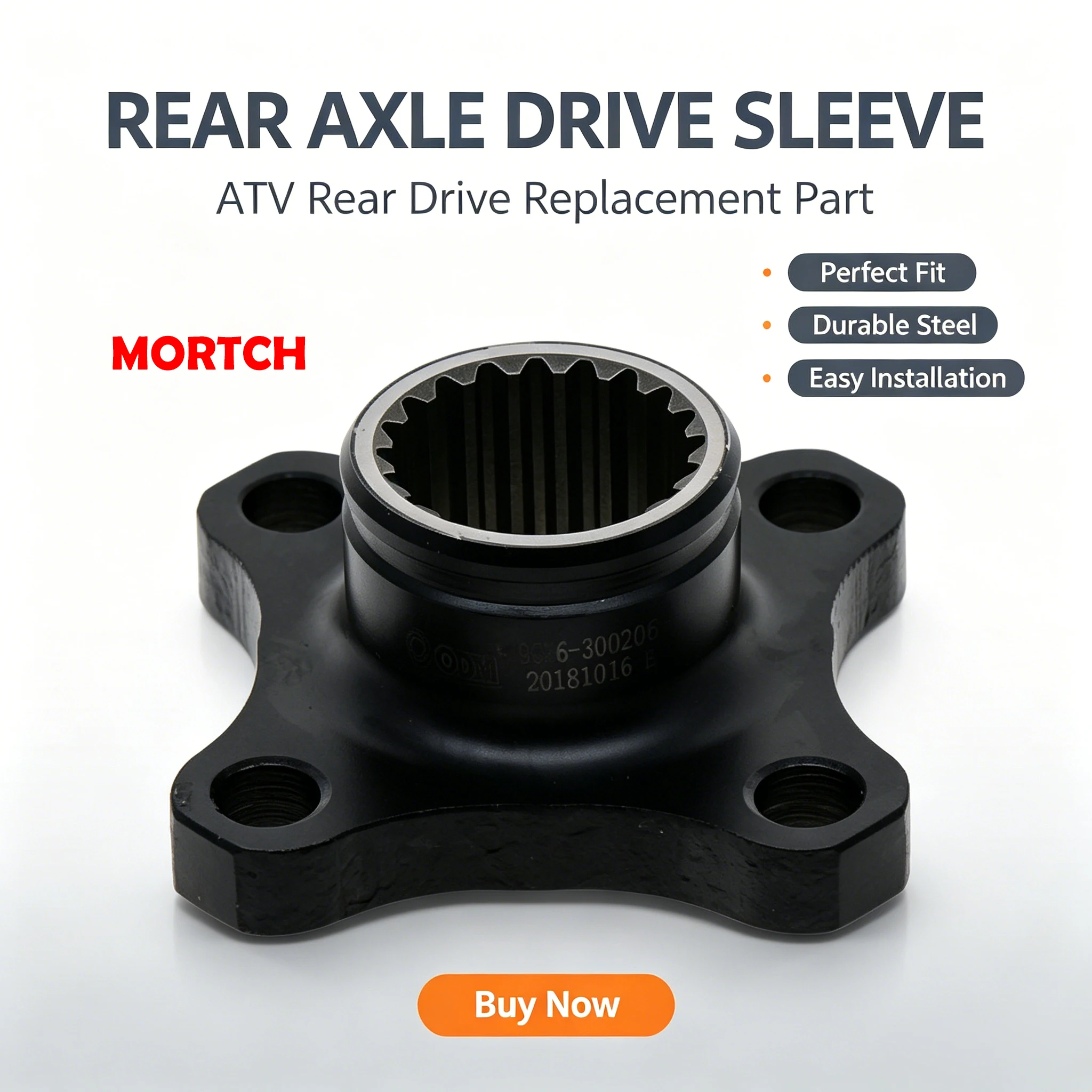 Replacement Rear Axle Drive Sleeve 9CR6-300206-10000 Compatible With CFMoto CForce 400 450 500 520 550 600 625 800 850 CF1000
Replacement Rear Axle Drive Sleeve 9CR6-300206-10000 Compatible With CFMoto CForce 400 450 500 520 550 600 625 800 850 CF1000