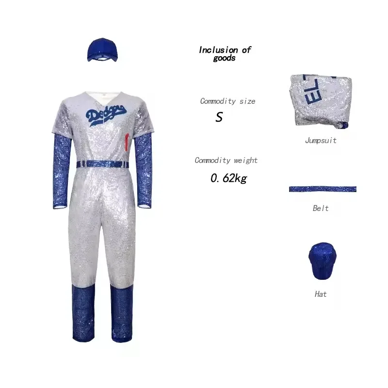 Костюм для косплея du Film Rocketman GenerElton John Cos Uniforme, Combinaisons Moulantes Tenue d'Halloween de Carnaval de ixde
Костюм для косплея du Film Rocketman GenerElton John Cos Uniforme, Combinaisons Moulantes Tenue d'Halloween de Carnaval de ixde