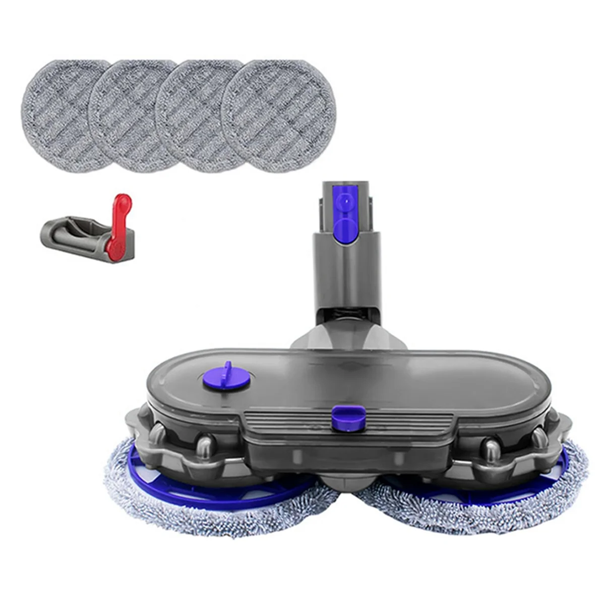 Electric Mop Head for Dyson V7 V8 V11 V10 V15 Vacuum Cleaner Wet & Dry Mop Cleaning Head with Removable Water Tank
Electric Mop Head for Dyson V7 V8 V11 V10 V15 Vacuum Cleaner Wet & Dry Mop Cleaning Head with Removable Water Tank