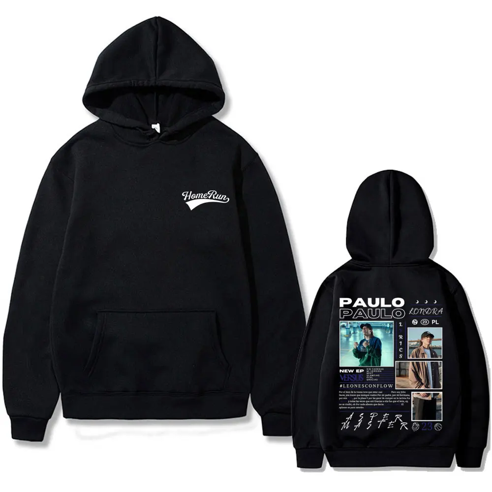Rapper Paulo Londra Homerun Graphic Hoodie Men Women Hip Hop Fashion Pop Music Sweatshirts Men's Vintage Oversized Streetwear
Rapper Paulo Londra Homerun Graphic Hoodie Men Women Hip Hop Fashion Pop Music Sweatshirts Men's Vintage Oversized Streetwear