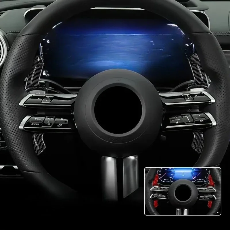 For Mercedes-Benz C E Class W206 W213 S213 C238 A238 S W223 EQS EQE Real Dry Hard Carbon Fiber Interior Paddle Cover Accessories
For Mercedes-Benz C E Class W206 W213 S213 C238 A238 S W223 EQS EQE Real Dry Hard Carbon Fiber Interior Paddle Cover Accessories