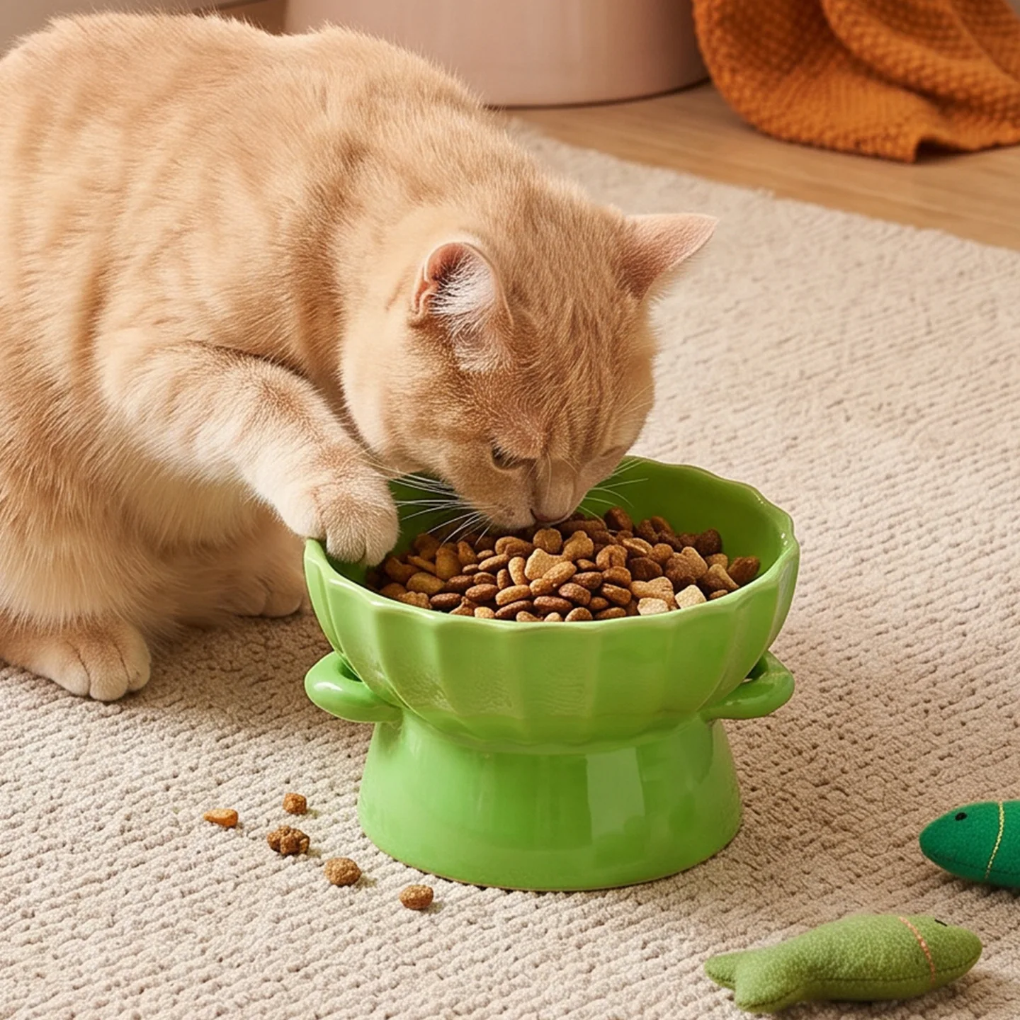Creative Cactus Shaped Ceramic Pet Bowl Slanted Mouth Cat Feeding Bowl Tableware for Small Size Pets Daily Food Water Use
Creative Cactus Shaped Ceramic Pet Bowl Slanted Mouth Cat Feeding Bowl Tableware for Small Size Pets Daily Food Water Use