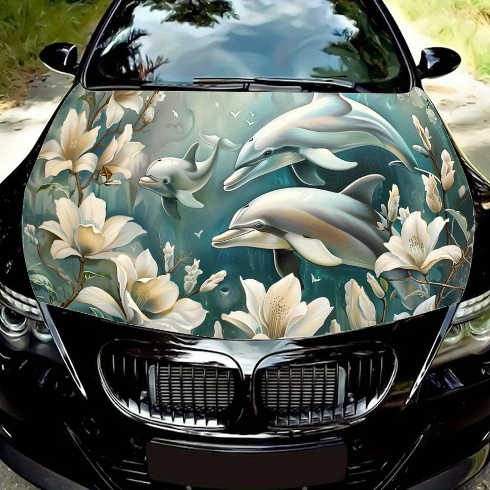Delightful Dolphin in Flowering Depths Car Hood Wrap Color Vinyl Sticker Truck Graphic Bonnet Auto Accessories Decor Decal Gift
Delightful Dolphin in Flowering Depths Car Hood Wrap Color Vinyl Sticker Truck Graphic Bonnet Auto Accessories Decor Decal Gift
