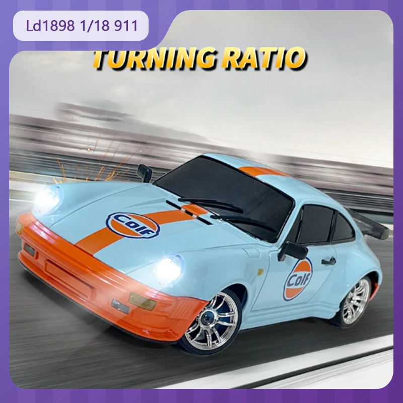 Ld1898 1/18 911 Rc Car Metal Shell Gyroscope Remote Control Car Led Light Gtr Drift Remote Control Model Children'S Toy Gift
Ld1898 1/18 911 Rc Car Metal Shell Gyroscope Remote Control Car Led Light Gtr Drift Remote Control Model Children'S Toy Gift
