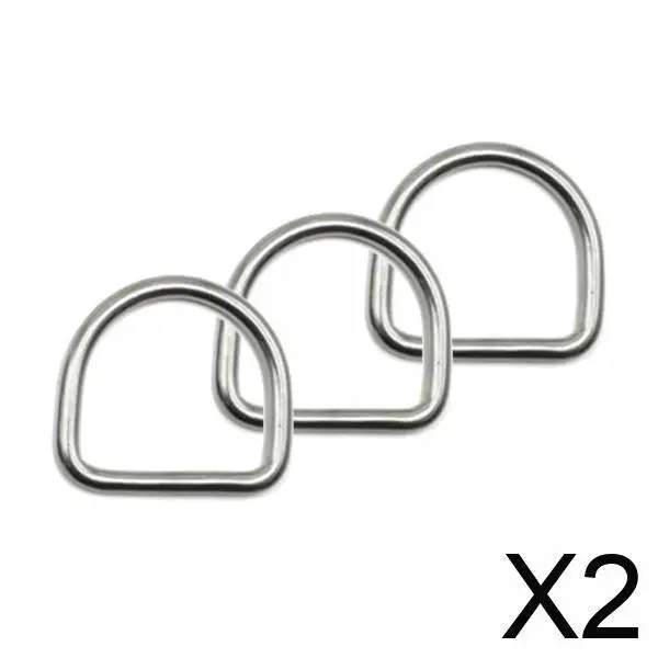 2x3 шт. металлических D-образных колец, простая фурнитура для самостоятельного изготовления шнурков и рюкзаков
2x3 шт. металлических D-образных колец, простая фурнитура для самостоятельного изготовления шнурков и рюкзаков
