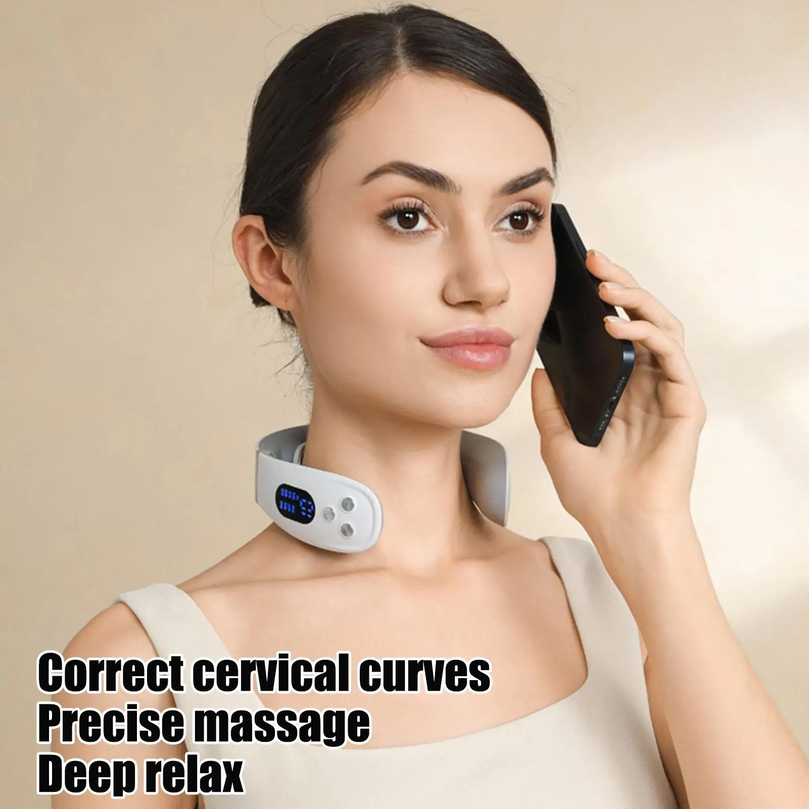 Deep Tissue Neck Massager Cordless Neck Shoulder Massager Ergonomic Shoulder Relaxation Massage Device For Home Offices Travel
Deep Tissue Neck Massager Cordless Neck Shoulder Massager Ergonomic Shoulder Relaxation Massage Device For Home Offices Travel