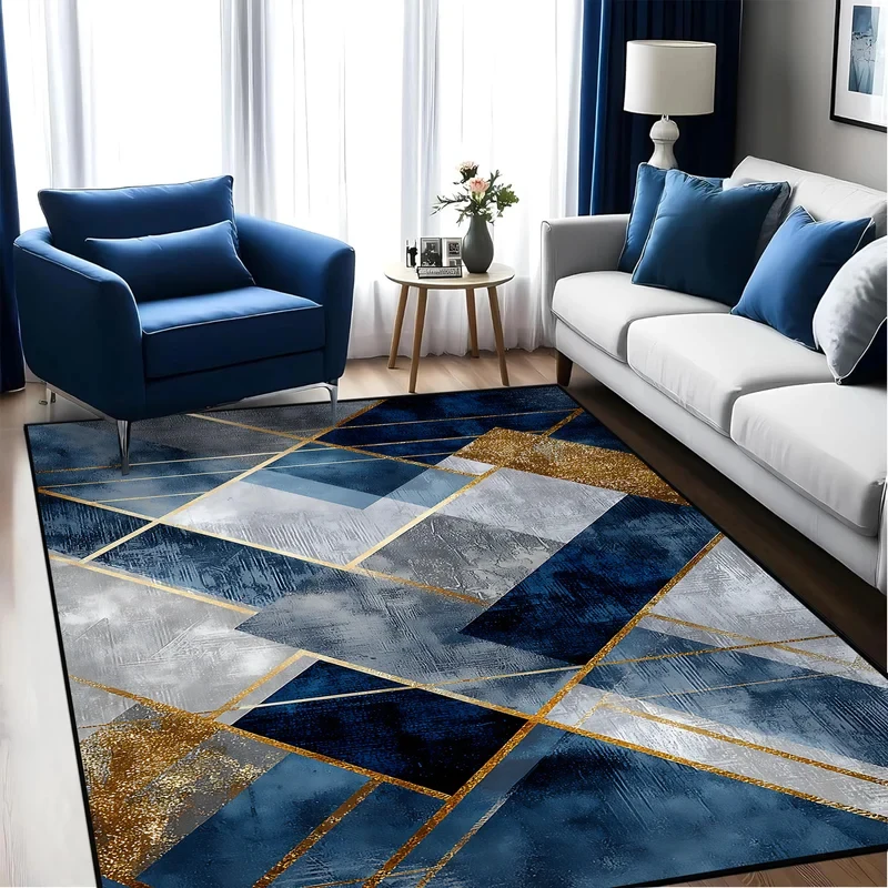 VIKAMA Non-Slip Washable Modern Geometry Rug For Living Room Bedroom Home Decor Carpet
VIKAMA Non-Slip Washable Modern Geometry Rug For Living Room Bedroom Home Decor Carpet