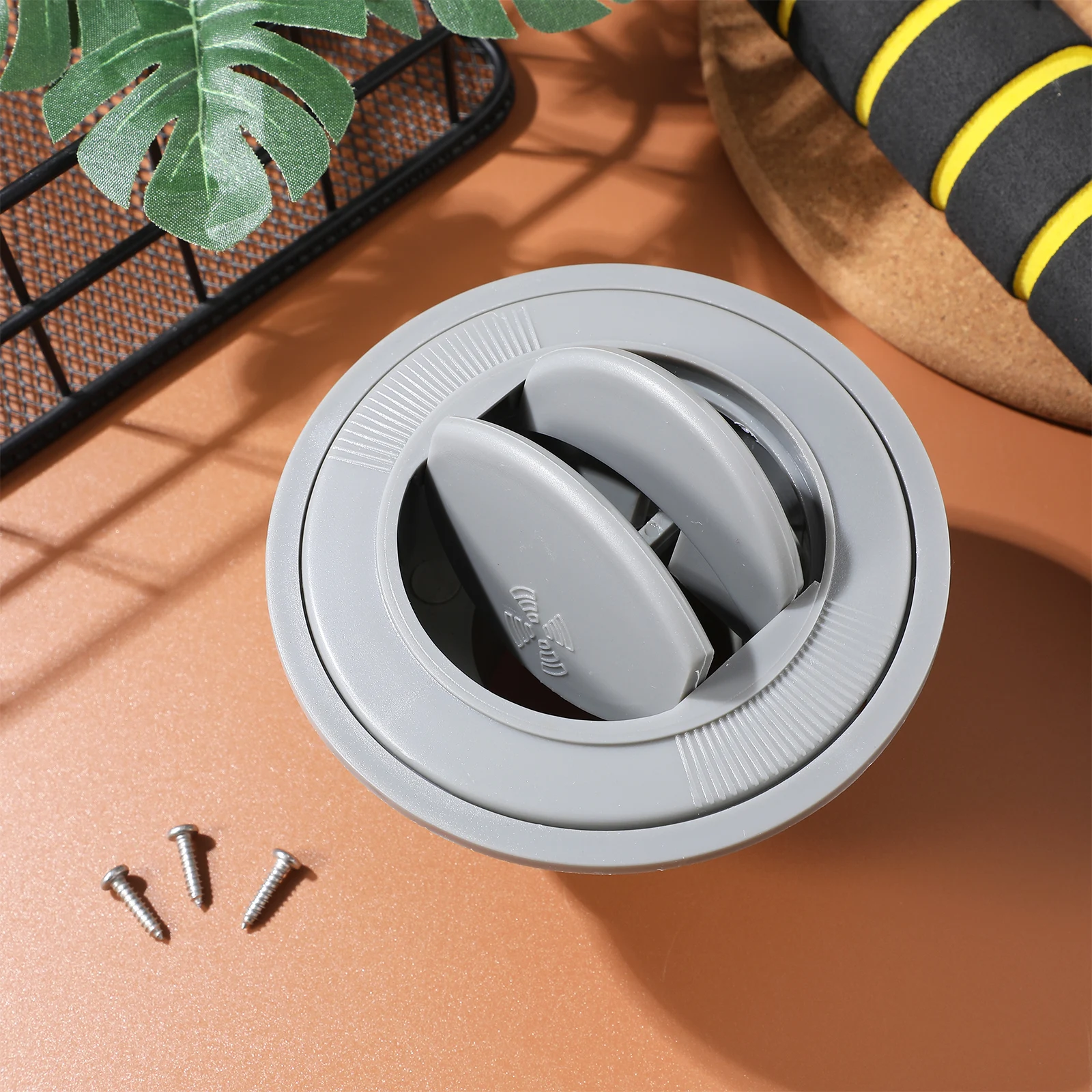 Round Air Conditioner Vent Cover ABS Sturdy Universal Bus RV Outlet Deflector Adjustable Louver Solid Color Interior Air
Round Air Conditioner Vent Cover ABS Sturdy Universal Bus RV Outlet Deflector Adjustable Louver Solid Color Interior Air