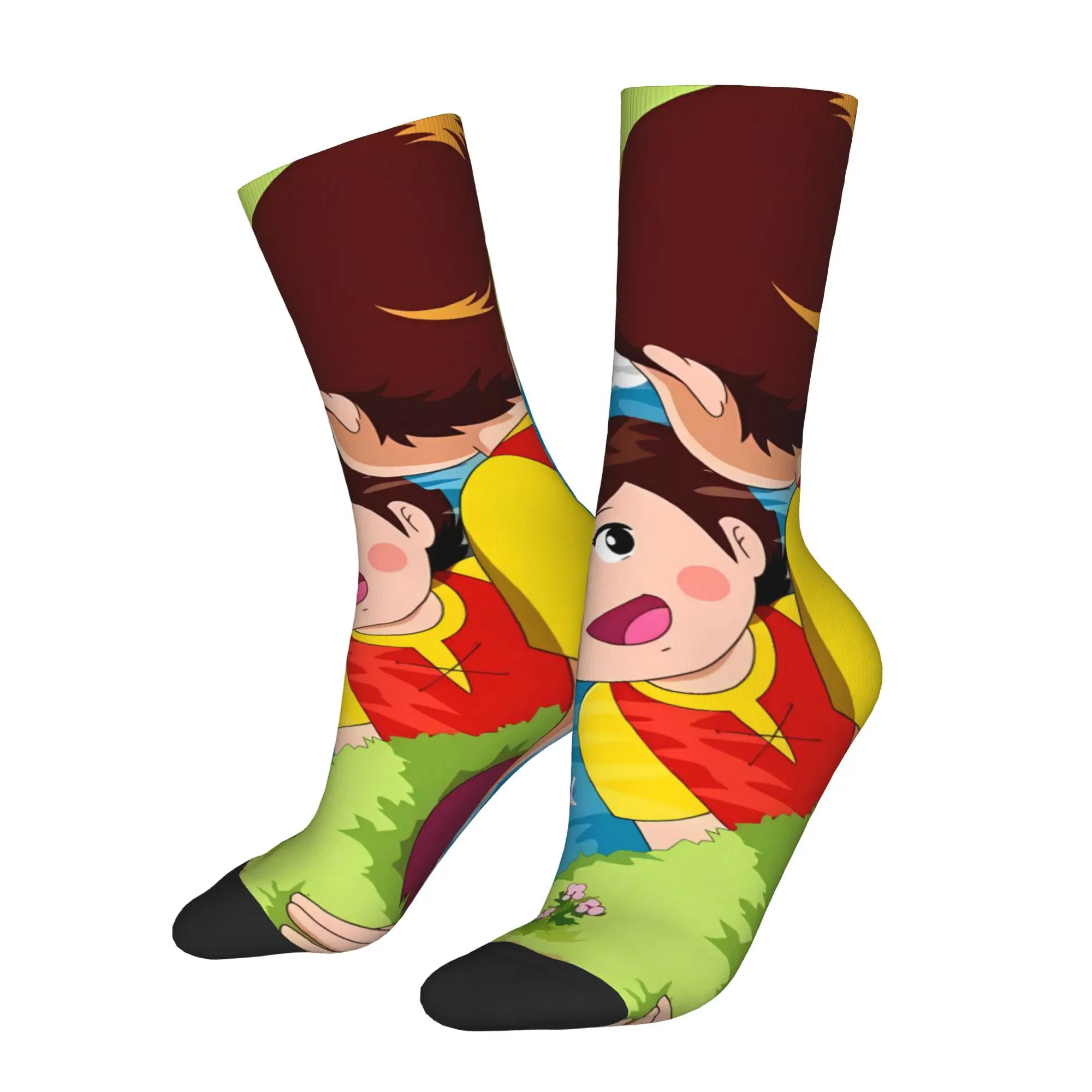Funny Happy Sock for Men Heidi Cartoon Harajuku Pattern Printed Crew Sock Casual Gift
Funny Happy Sock for Men Heidi Cartoon Harajuku Pattern Printed Crew Sock Casual Gift