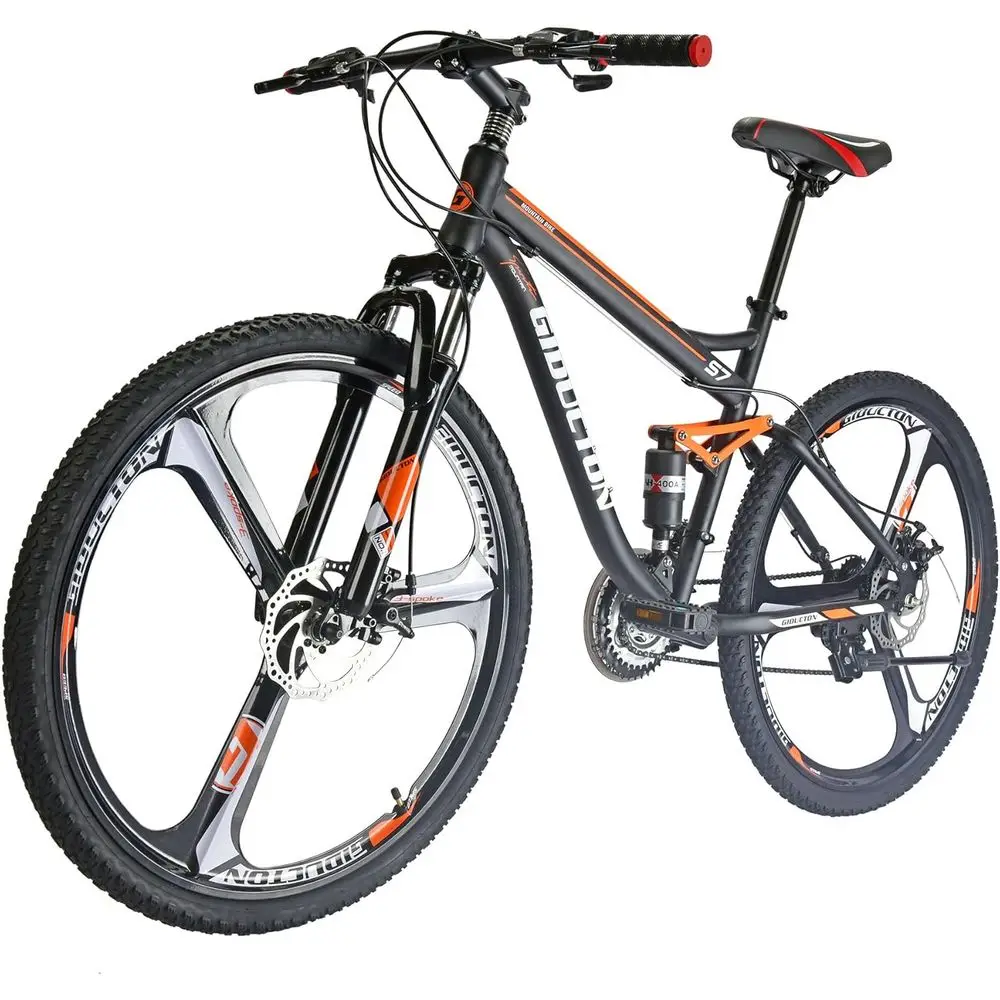 21-Speed Suspension 27.5 Hardtail Mountain Bike with Disc Brakes for Youth & Adults
21-Speed Suspension 27.5 Hardtail Mountain Bike with Disc Brakes for Youth & Adults