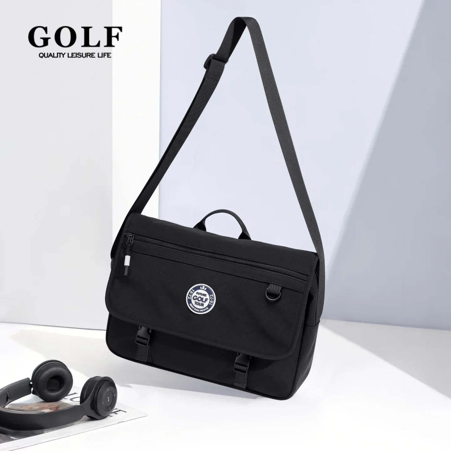 GOLF Shoulder Bag for Men Fashion Crossbody Messenger Bag Casual Sling Bag Waterproof Oxford Street Bag Versatile Handbag
GOLF Shoulder Bag for Men Fashion Crossbody Messenger Bag Casual Sling Bag Waterproof Oxford Street Bag Versatile Handbag