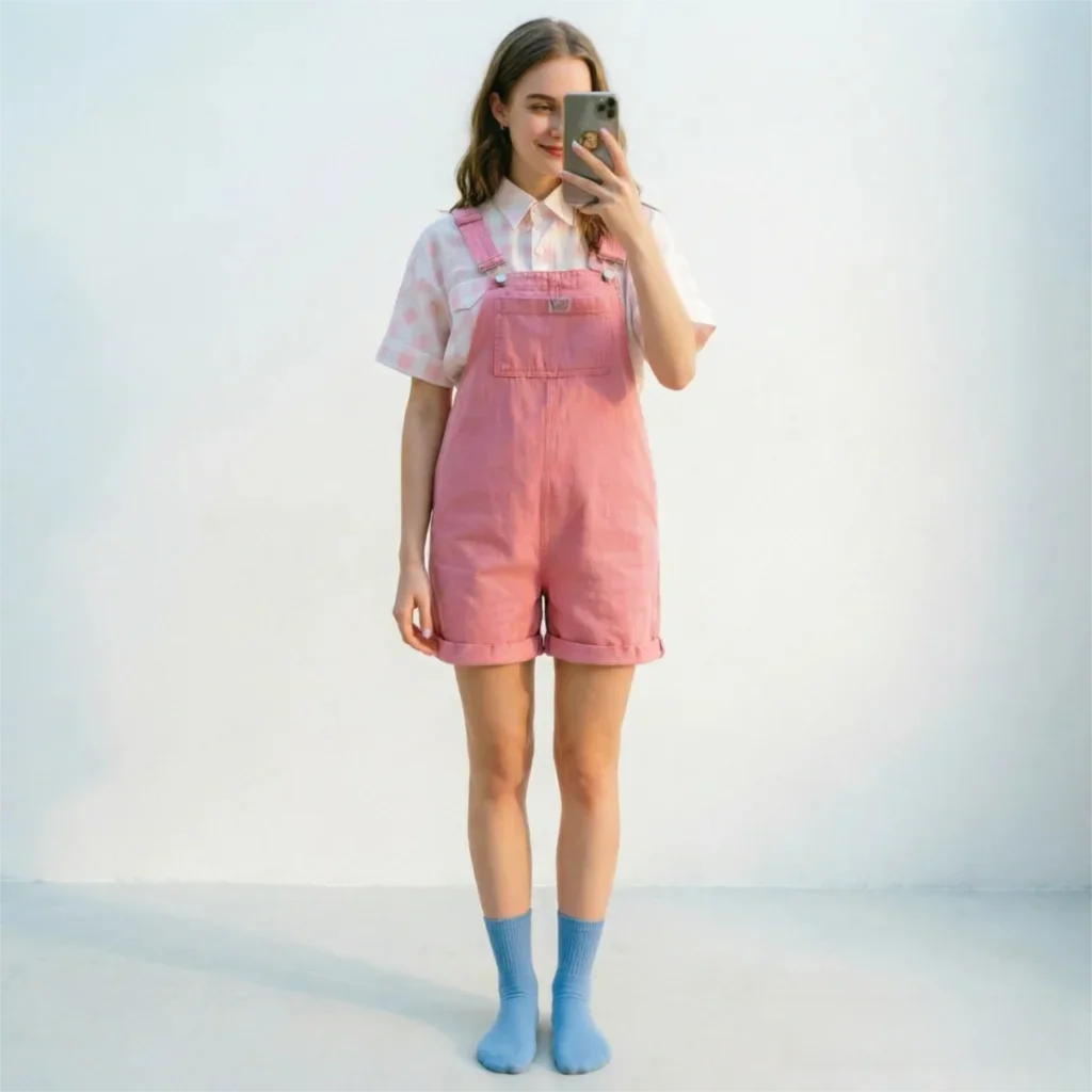 2026 Summer New Pink Letters Shorts Loose Wide Leg Sling Hot Short Trousers High Waist Preppy Style Jumpsuit For Women
2026 Summer New Pink Letters Shorts Loose Wide Leg Sling Hot Short Trousers High Waist Preppy Style Jumpsuit For Women