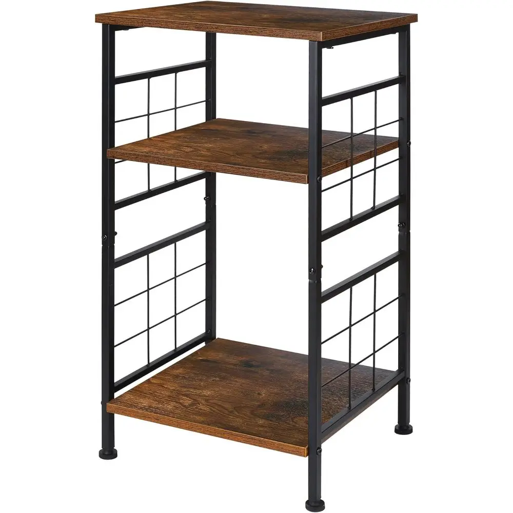 Three-Tier Tall End Table, Slim Nightstand with #Design, Compact Side Table for Small Spaces in Living Room, Bedroom, Office, Ba
Three-Tier Tall End Table, Slim Nightstand with #Design, Compact Side Table for Small Spaces in Living Room, Bedroom, Office, Ba