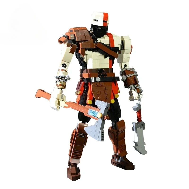 Set Mech Battle Robot MOC Gods Wars Kratos Brick Model Movie Action Figure Building Block Toy for Kids Gift Building Block
Set Mech Battle Robot MOC Gods Wars Kratos Brick Model Movie Action Figure Building Block Toy for Kids Gift Building Block