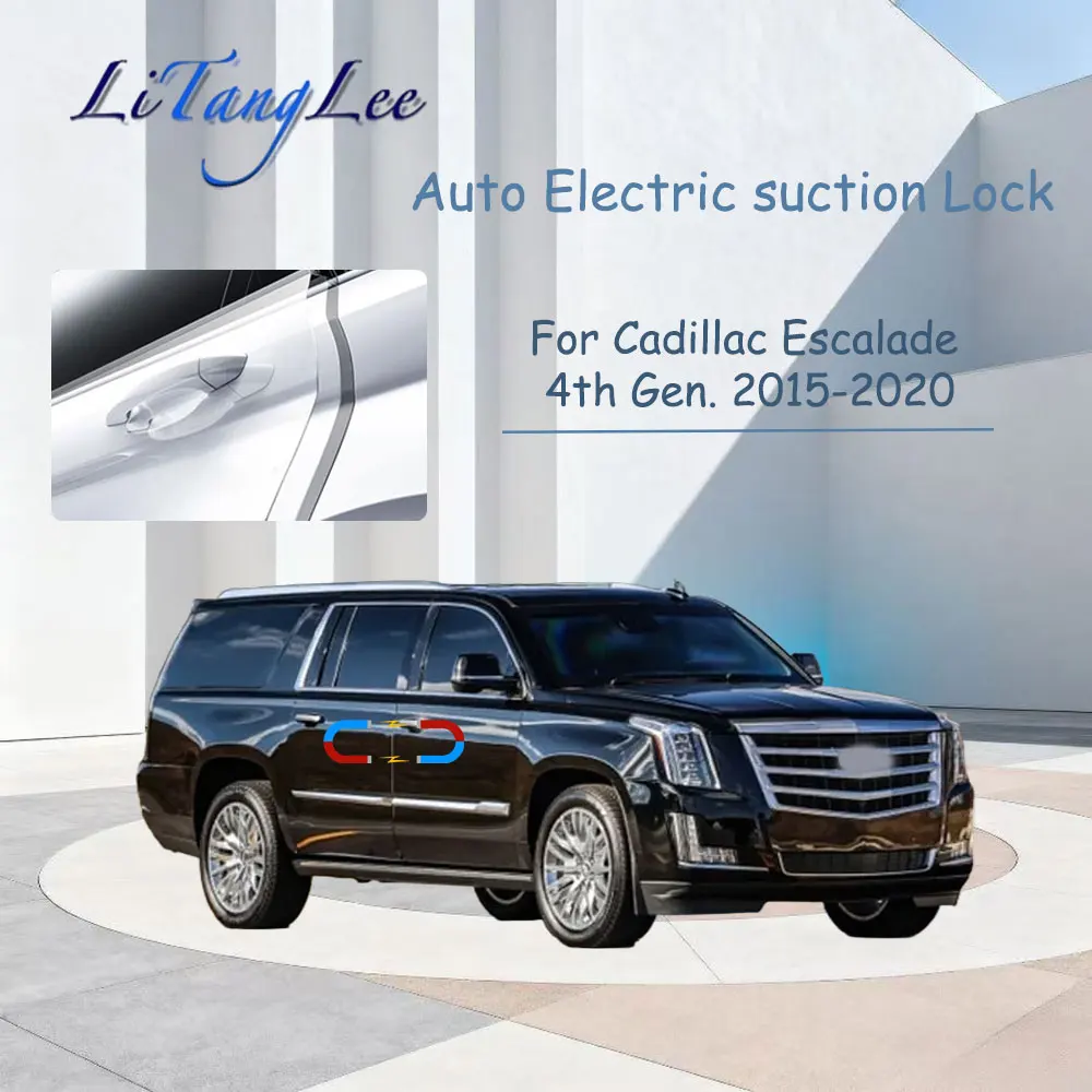 Для Cadillac Escalade 4-го поколения 2015-2020 гг.   Автомобильная дверная защелка с плавным закрыванием (с приводом блокировки прохода) — бесшумный доводчик с электрическим всасыванием 
Для Cadillac Escalade 4-го поколения 2015-2020 гг.   Автомобильная дверная защелка с плавным закрыванием (с приводом блокировки прохода) — бесшумный доводчик с электрическим всасыванием