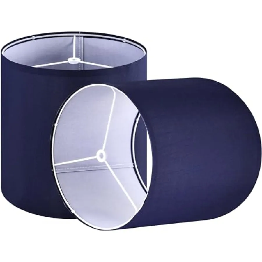 GOSO 10×10 Inches Spider Small Drum Lampshades Blue 2 PCS Modern Lamp Shades for Wall Lamps, Bedside Lamps and Table Lamps for
GOSO 10×10 Inches Spider Small Drum Lampshades Blue 2 PCS Modern Lamp Shades for Wall Lamps, Bedside Lamps and Table Lamps for