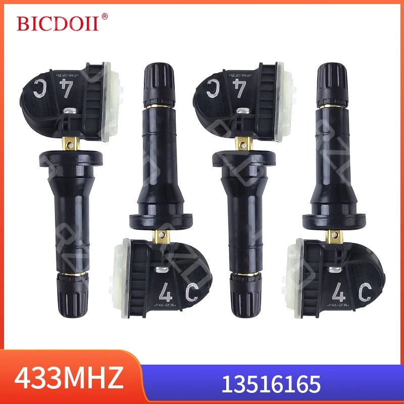 Tire Pressure Sensor 13516165 For 2016-2022 Cadillac XT4 XT5 XT6 CT6 433MHz TPMS Buick GMC 13516166 Less Wear 13598773 13581561
Tire Pressure Sensor 13516165 For 2016-2022 Cadillac XT4 XT5 XT6 CT6 433MHz TPMS Buick GMC 13516166 Less Wear 13598773 13581561