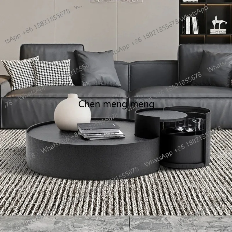 Small-sized Living Room Coffee Tables Light Luxury Round Modern Minimalist Coffee Table Creative Combination Furniture
Small-sized Living Room Coffee Tables Light Luxury Round Modern Minimalist Coffee Table Creative Combination Furniture