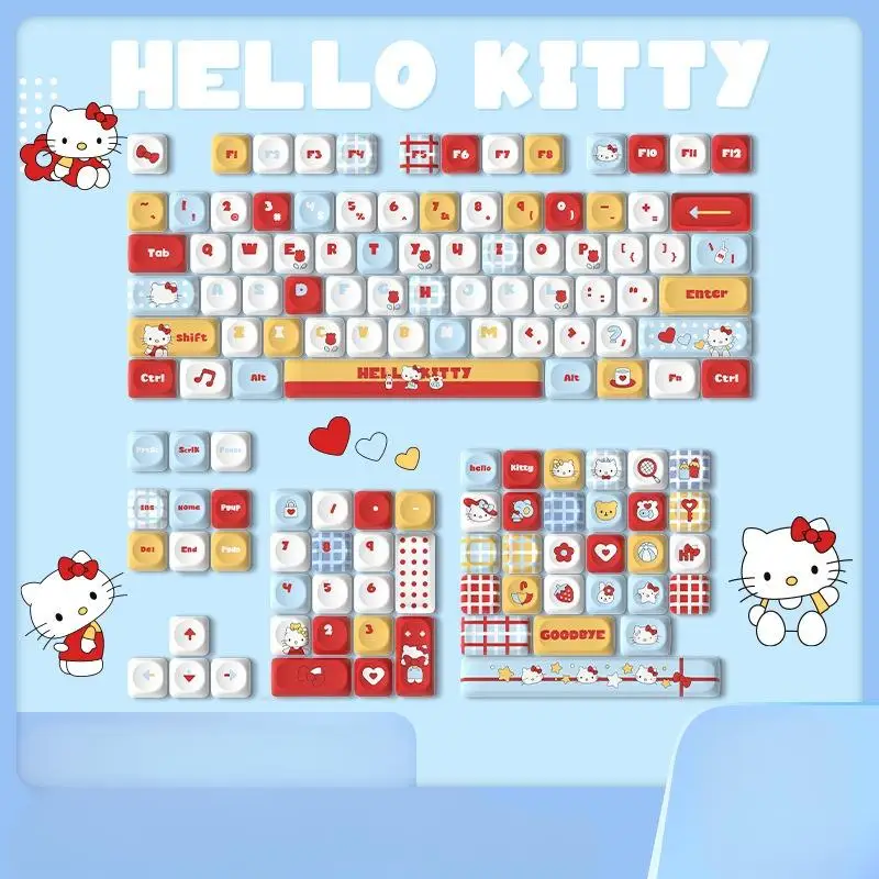 2025 New Cartoon Sanrio Creative Keycaps Japanese Hello Kitty Personalized Office Esports Keycaps Children's Festival Gift
2025 New Cartoon Sanrio Creative Keycaps Japanese Hello Kitty Personalized Office Esports Keycaps Children's Festival Gift
