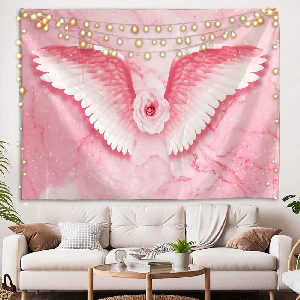 Angel wing tapestry, multi size and multi pattern dreamy starry sky wall hanging Living room home decoration background cloth
Angel wing tapestry, multi size and multi pattern dreamy starry sky wall hanging Living room home decoration background cloth