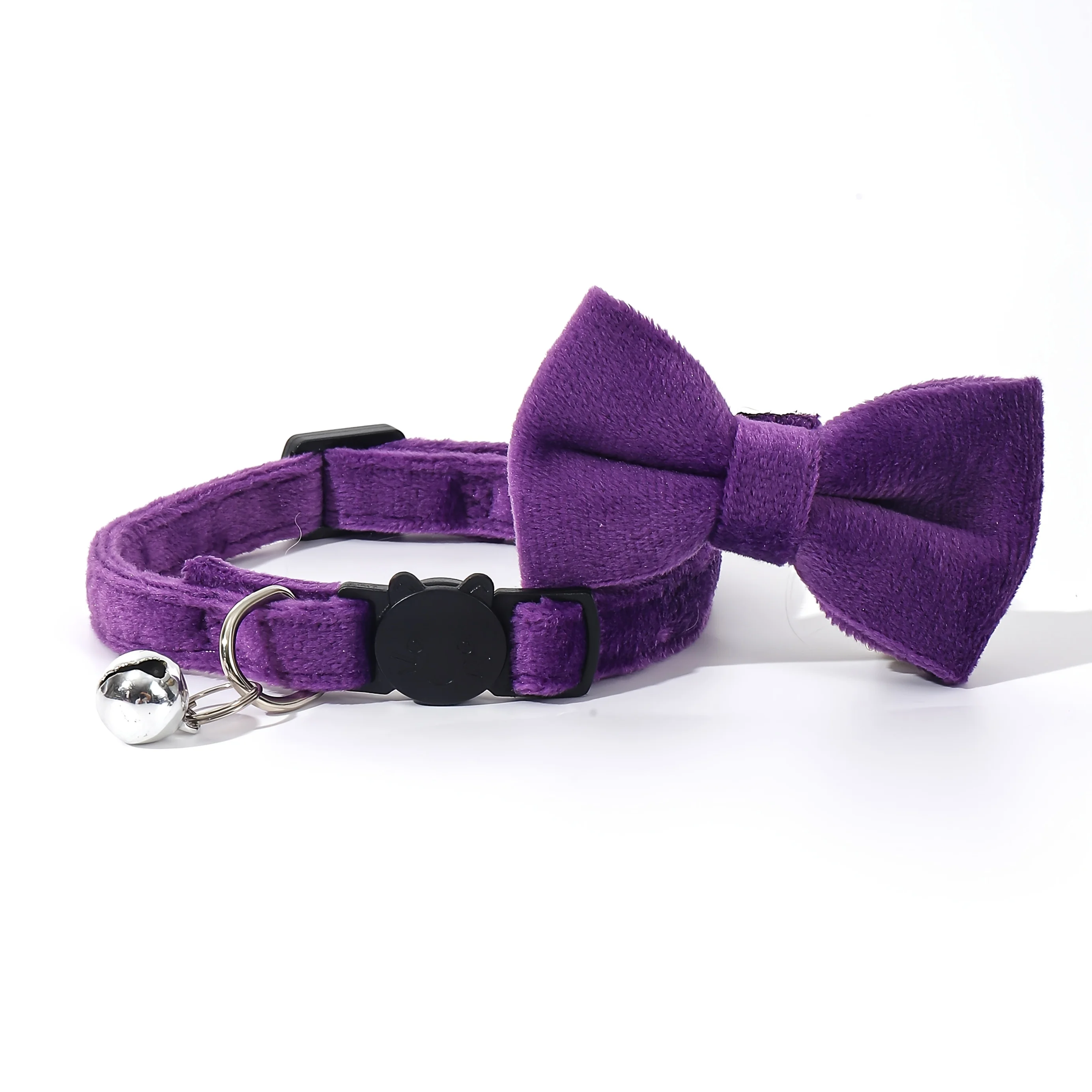 Adjustable Plush Cat Collar with Detachable Bowtie, Comfortable & Gentle on Neck, Short & Long Collars with Bell for Small Cats
Adjustable Plush Cat Collar with Detachable Bowtie, Comfortable & Gentle on Neck, Short & Long Collars with Bell for Small Cats