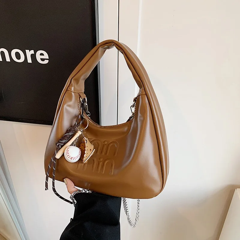 2025 Soft Leather Women's Shoulder Bag, Trendy Crescent Moon Crossbody Purse, Versatile Underarm Handbag with Adjustable Strap
2025 Soft Leather Women's Shoulder Bag, Trendy Crescent Moon Crossbody Purse, Versatile Underarm Handbag with Adjustable Strap