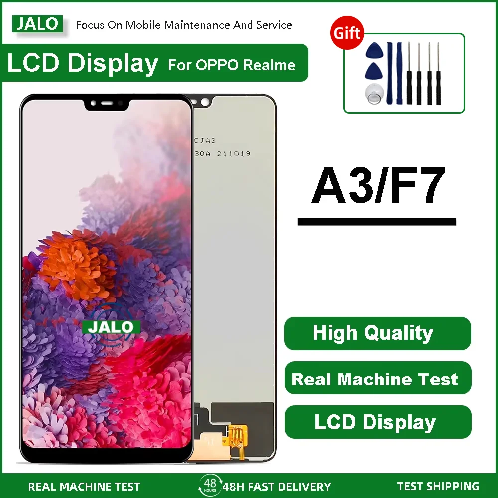 JALO Screen Assembly for OPPO A3 F7 A3i A3X A3 Dynamic Version Integrated Display LCD Display Touch Screen LCD Panel Replacement
JALO Screen Assembly for OPPO A3 F7 A3i A3X A3 Dynamic Version Integrated Display LCD Display Touch Screen LCD Panel Replacement