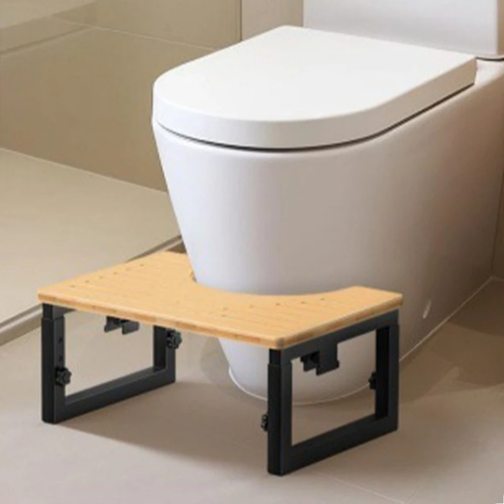 Adjustable Folding Toilet Stool Iron Wood Bathroom Shower Seat Anti-Slip Hollowed-Out for Adults Space Saving Rustproof
Adjustable Folding Toilet Stool Iron Wood Bathroom Shower Seat Anti-Slip Hollowed-Out for Adults Space Saving Rustproof