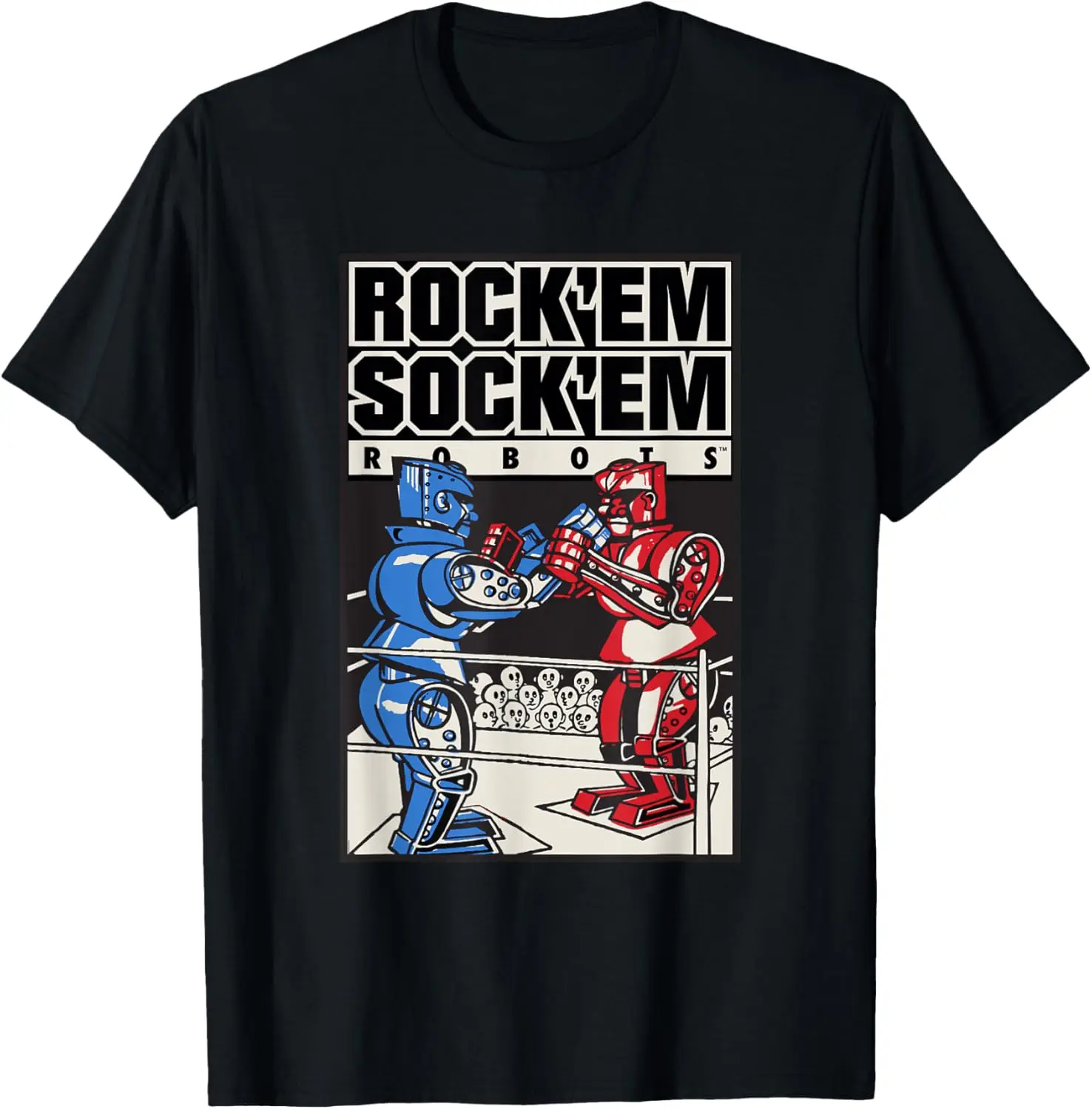 Футболка с боксерским кольцом Rock 'Em Sock 'Em Robots 
Футболка с боксерским кольцом Rock 'Em Sock 'Em Robots