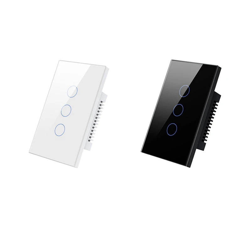 Wifi Smart Wall Switch LED Light Switches 1/2/3/4 Gang Smart Touch Sensor White US Plug
Wifi Smart Wall Switch LED Light Switches 1/2/3/4 Gang Smart Touch Sensor White US Plug